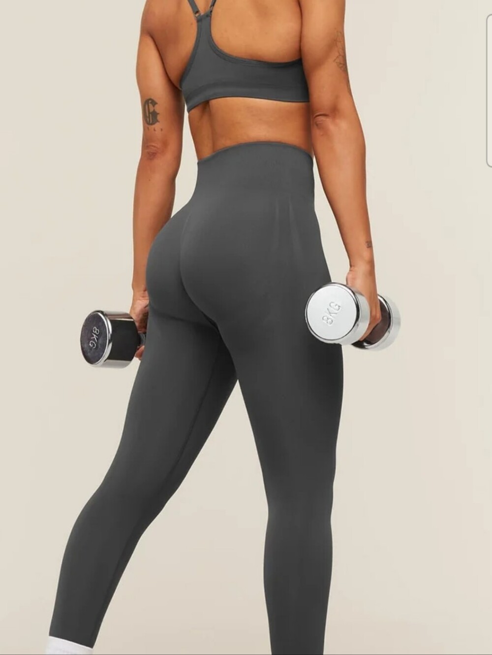 Gymshark Everyday Seamless Leggings in Grey  Women's Large